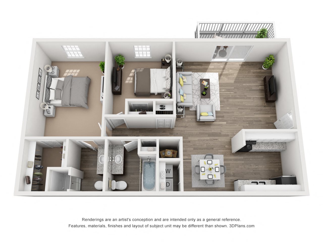 Vesta - 1017 square feet at Latitude at Riverchase, Alabama, 35216